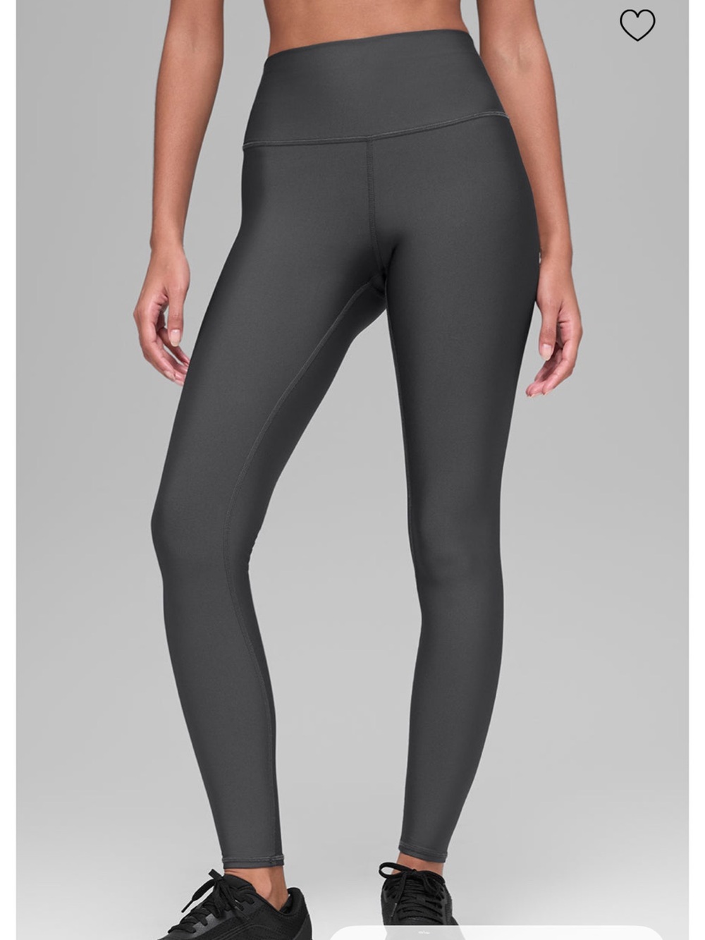 High-Rise Performance Leggings - anthracite airlift